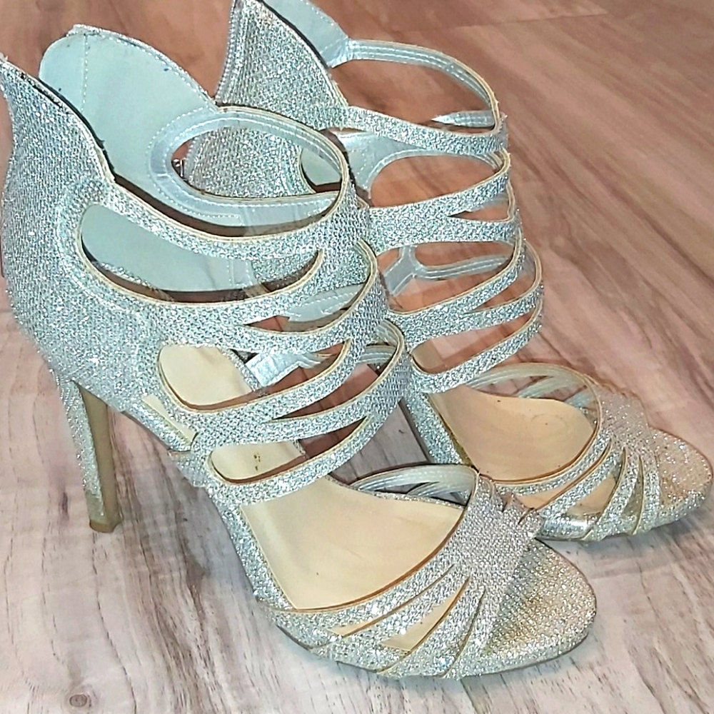 Sparkly heels